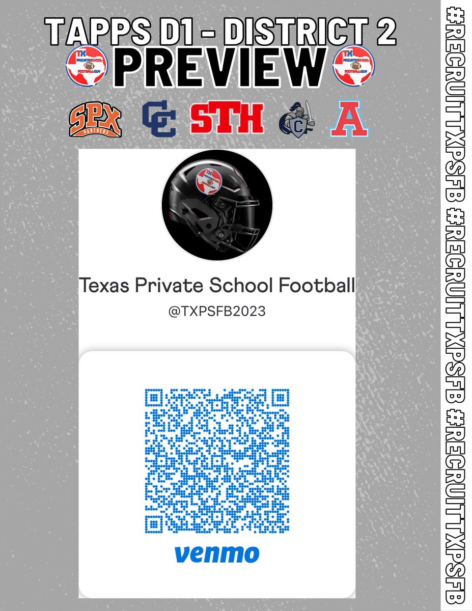Texas Private School Football (@txprivatefbguy) on Twitter photo 🚨 Top 20 Prospects 🚨
🏫 TAPPS D1 - District 2
<a href="/NathanA1372/">Nathan Alvarez</a>
<a href="/LarryBentonIII/">LB3</a>
<a href="/JohannCardena13/">Johann Cardenas</a>
<a href="/TylerDay09/">Tyler Day</a>
<a href="/EastonDean4/">Easton Dean</a>
<a href="/luke_edgecomb/">Luke Edgecomb</a>
<a href="/bode_ferguson6/">Bode Ferguson</a>
<a href="/TannerHuckfelt/">Tanner Huckfelt</a>
<a href="/LouLamar2024/">Lou Lamar</a>
<a href="/DonteLewis18/">ᴅᴏɴᴛᴇ”ᴛʜᴇ ᴄʜᴏs͏ᴇɴ𝟷🤩”ʟᴇᴡɪs͏✞</a>
@JDLocken
<a href="/MAOkwura/">𝓜ichael-Anthony Okwura 🇳🇬</a>
<a href="/apellerin_51/">Anthony Pellerin</a>
<a href="/CTStepp/">Chase Stepp</a>
<a href="/Grxntoo/">3⭐️ Grant Stewart</a>
<a href="/RaleighStrode/">Raleigh Strode</a> 🚨 Top 20 Prospects 🚨
🏫 TAPPS D1 - District 2
<a href="/NathanA1372/">Nathan Alvarez</a>
<a href="/LarryBentonIII/">LB3</a>
<a href="/JohannCardena13/">Johann Cardenas</a>
<a href="/TylerDay09/">Tyler Day</a>
<a href="/EastonDean4/">Easton Dean</a>
<a href="/luke_edgecomb/">Luke Edgecomb</a>
<a href="/bode_ferguson6/">Bode Ferguson</a>
<a href="/TannerHuckfelt/">Tanner Huckfelt</a>
<a href="/LouLamar2024/">Lou Lamar</a>
<a href="/DonteLewis18/">ᴅᴏɴᴛᴇ”ᴛʜᴇ ᴄʜᴏs͏ᴇɴ𝟷🤩”ʟᴇᴡɪs͏✞</a>
@JDLocken
<a href="/MAOkwura/">𝓜ichael-Anthony Okwura 🇳🇬</a>
<a href="/apellerin_51/">Anthony Pellerin</a>
<a href="/CTStepp/">Chase Stepp</a>
<a href="/Grxntoo/">3⭐️ Grant Stewart</a>
<a href="/RaleighStrode/">Raleigh Strode</a>