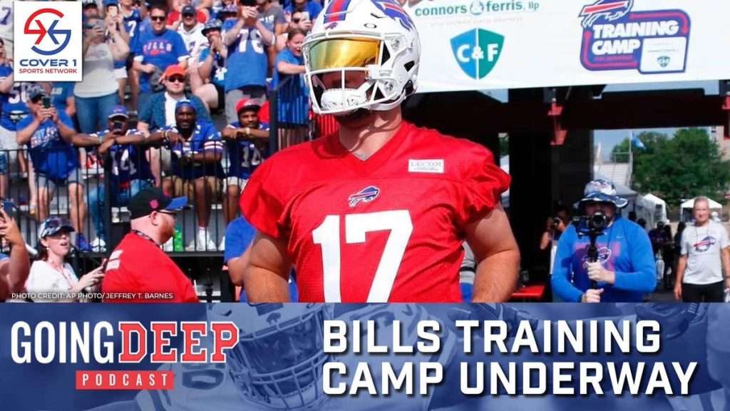 Cover1's tweet photo. New at Cover 1

Bills Kickoff Training Camp | Going Deep Podcast 
The Going Deep Podcast discusses the biggest storylines revolving around the Buffalo Bills heading into training camp.
Link: https://t.co/8ztadHJ3vl 
#ManFree #NFL #NFLDraft #1nsiders https://t.co/pi1xBh6IzD