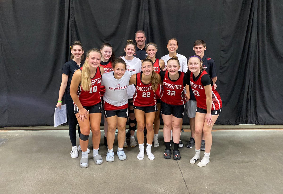 And that is a wrap on the 2023 AAU season.  Thank you coaches <a href="/Dan_Corley/">Dan Corley 🇨🇦</a> , <a href="/Coach_Dyl/">Dylan Engel</a> and <a href="/kmcorley7/">Kaitlynn!!</a> for all the hours you put into these girls!  Not only teaching the game of basketball, but life lessons as well!  On to the next chapter!
<a href="/CrossfireGHoops/">Crossfire Girls Hoops MN AAU</a> @Crossfire_2024