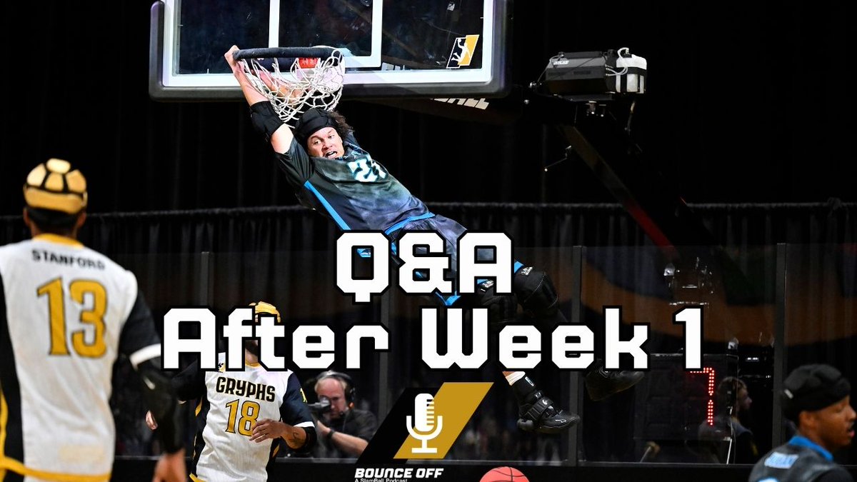 QuantumRoberts's tweet photo. There's still time to ask questions you have about @SlamBall
On Thursdays episode of #BounceOff, I'll be trying to answer all questions that fans have about the sport - whether in front of the cameras or behind the scenes
Reply to this post, tag me in a tweet, or comment on YT https://t.co/hm0EfD9tGy