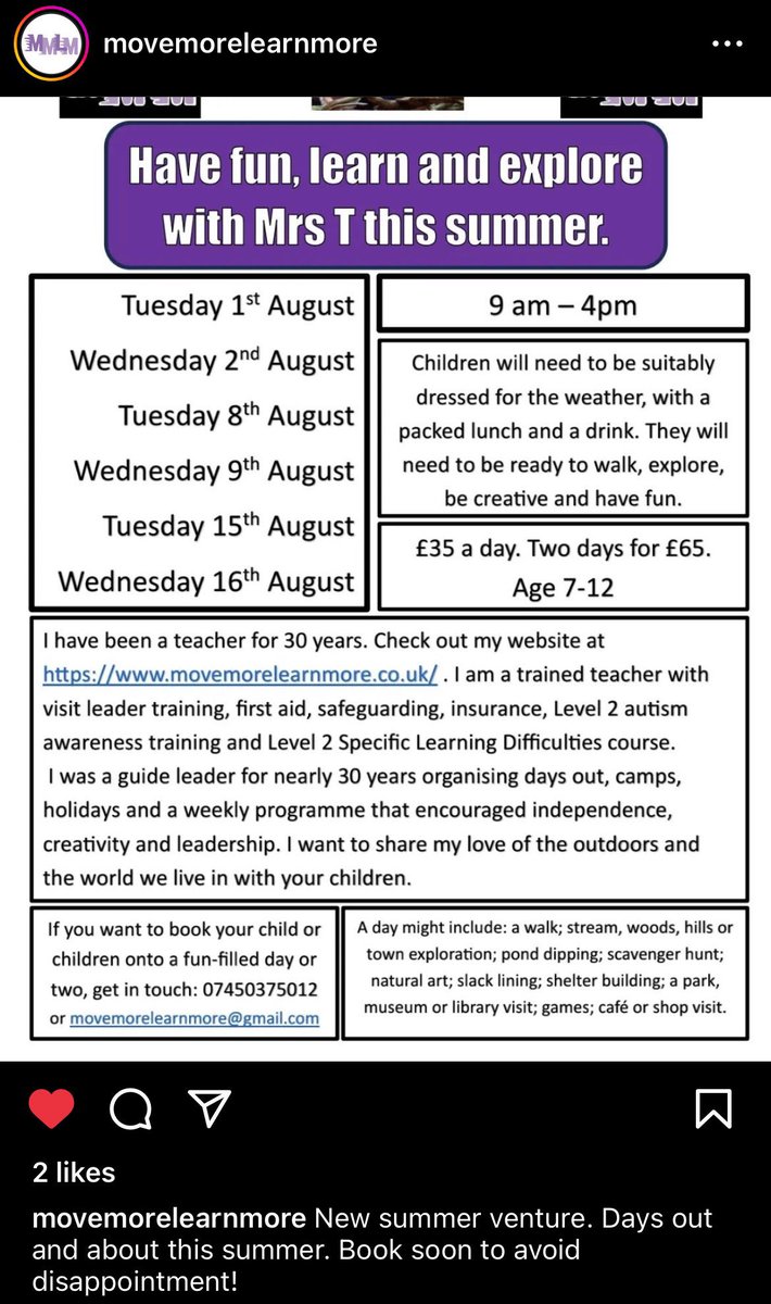 BroadheathCE's tweet photo. Stuck for things to do this summer? Check out these amazing camps and activities for your child to get stuck into this summer. https://t.co/sWi6ZjNjy5