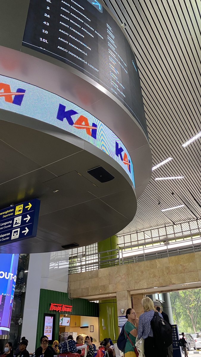 Kapan terakhir naik kereta dari stasiun ini, dan kemana?