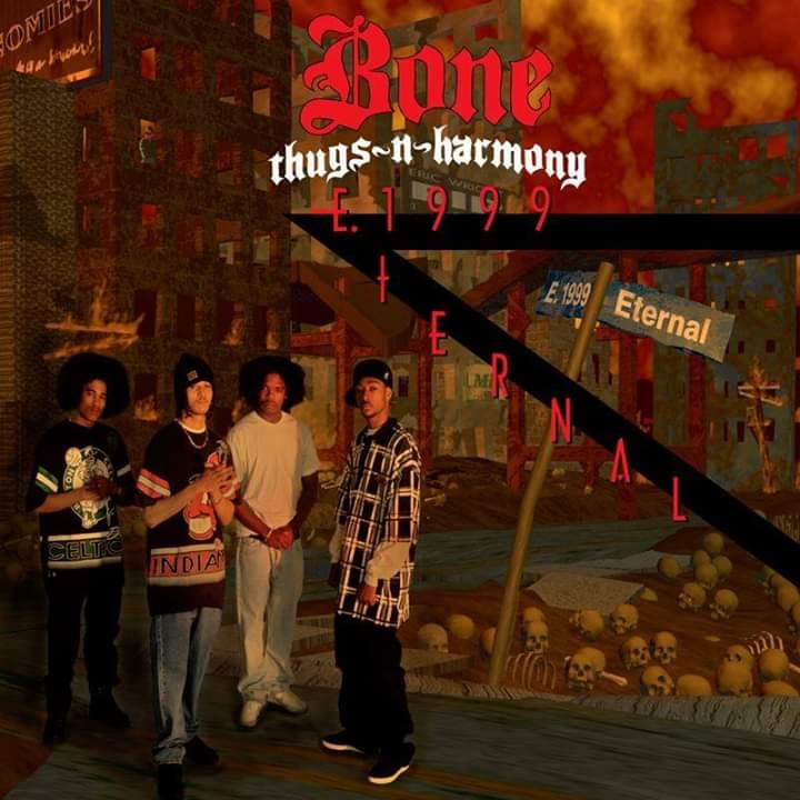 loyalbonefans's tweet photo. On July 25, 1995 (28 years ago today) Bone Thugs-N-Harmony's album "E. 1999 Eternal" was released. https://t.co/sLkUmtn4c3