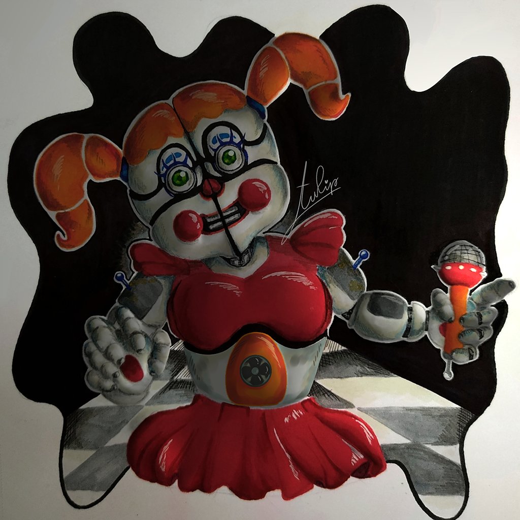 Nancy_art18's tweet photo. 🎪🍦Who will be there~?🍦🎪

#baby #FNAF #ballora #circus #sisterlocation #fnafsisterlocation #circusbaby #fivenightsatfreddys #fnaffandom #fnafart  #fnafsecuritybreachruin #drawing #marker #lights #icecream https://t.co/7zOf3d1wB8