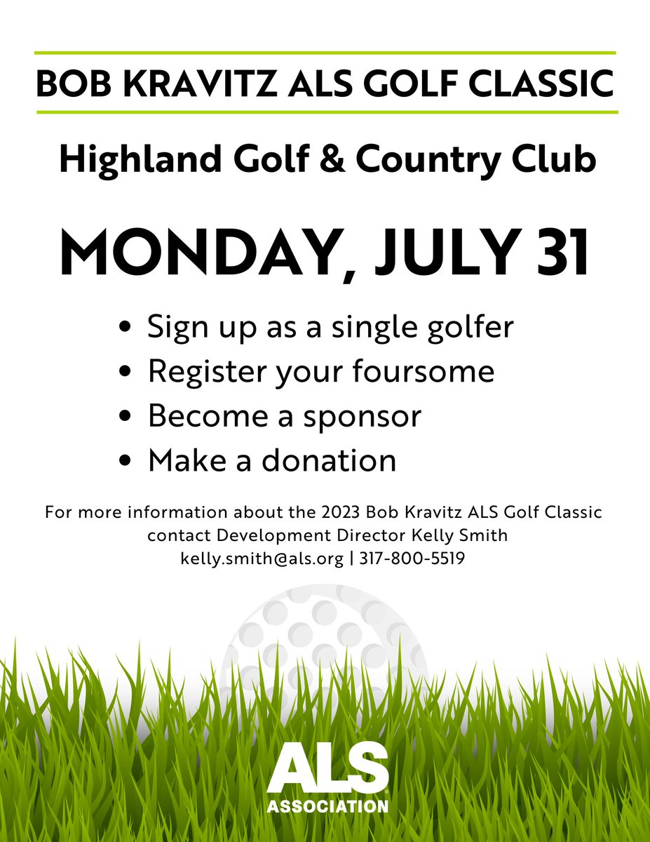 Still room for foursomes and individual players. Join us.