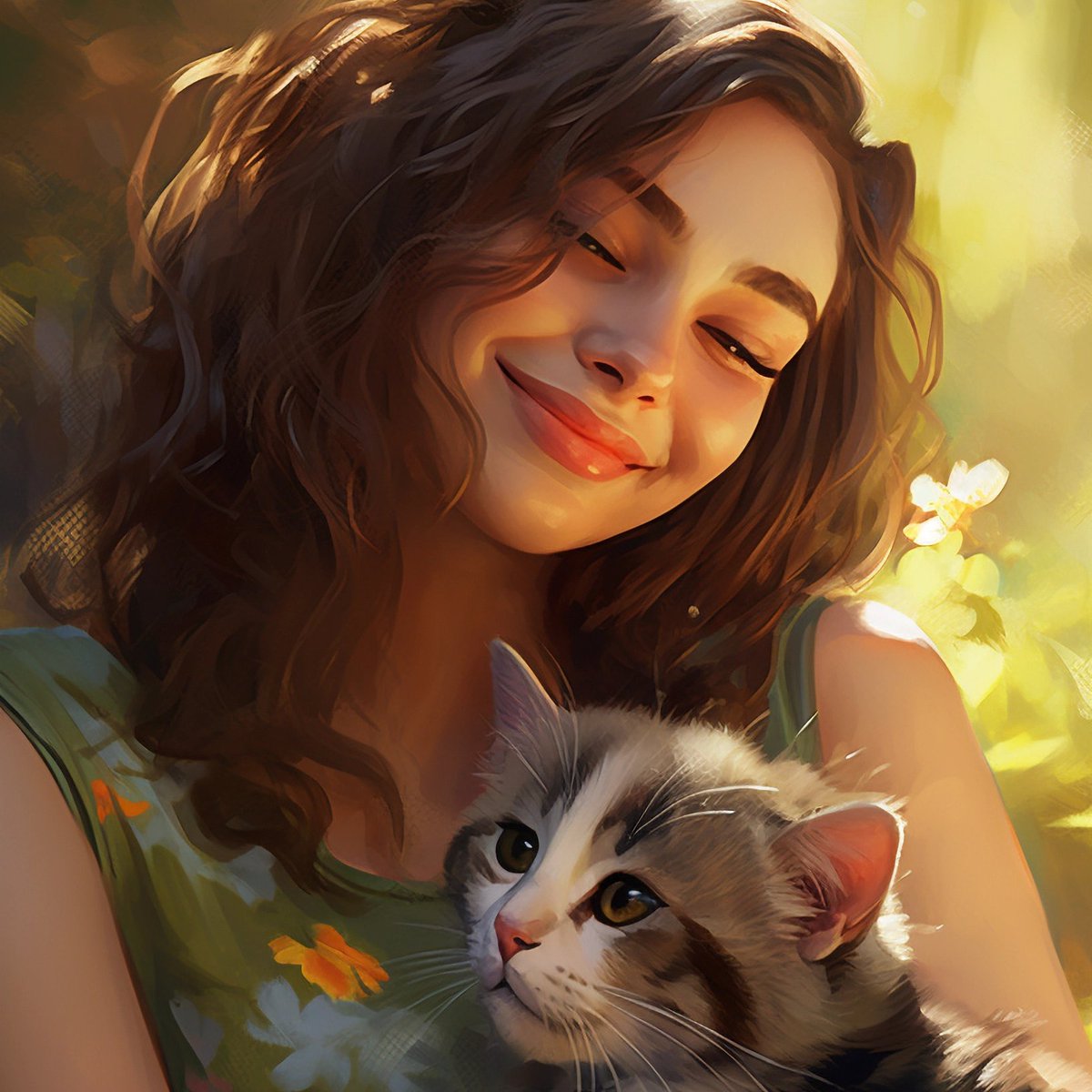 Elu_Art_AI's tweet photo. Pure Joy: Embracing the Unconditional Love of a Beloved Kitten.

#cat #catlover #kitten #joy #happy #beautiful #beauty #ai #aiart #aiartwork #aiartcommunity #hug #hugs #love #happiness #cute #cutecat #cutekitten #midjourney #midjourneyart #midjourneyai #art #artwork #artoftheday https://t.co/JKNFnI8Huu