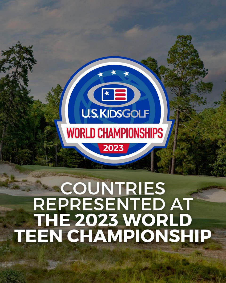 uskidsgolf's tweet photo. Inside the field this week at the 2023 Teen World Championship🏆 https://t.co/TsarzivsS8