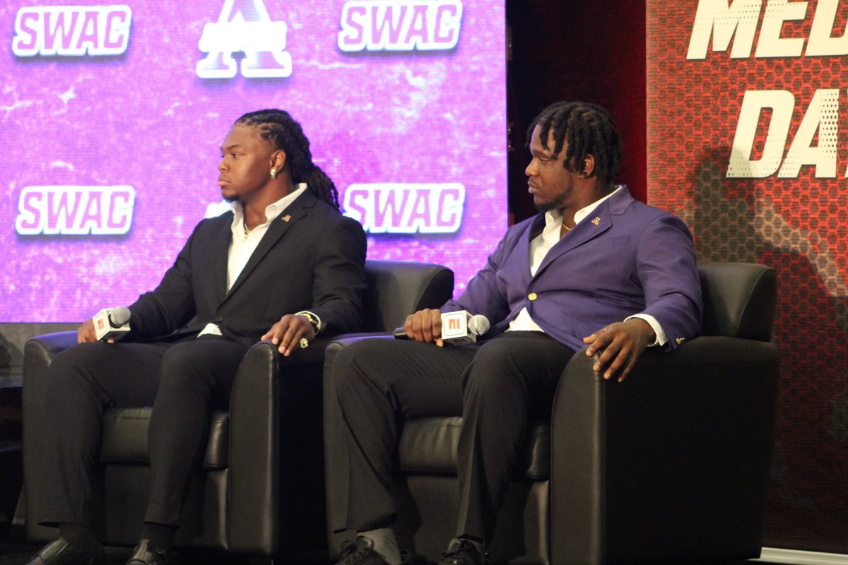 MalachiBailey's tweet photo. Had a great time at SWAC media day with my guy @jarveon_howard https://t.co/ZPBaRKfYk1