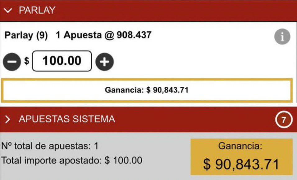 SoyLuisMiGL's tweet photo. 🚨 | SUPER PARLAY GRATIS
  
Mañana Ganaremos el 1ER SUPER PARLAY DEL AÑO ESTÁ DECIDIDO lo voy a COMPARTIR 100% GRATIS CON TODOS.

PARA ENVIARTELO solo Da❤️a este tuit y COMENTA #PARLAYGRATIS https://t.co/GkvRW41jlR