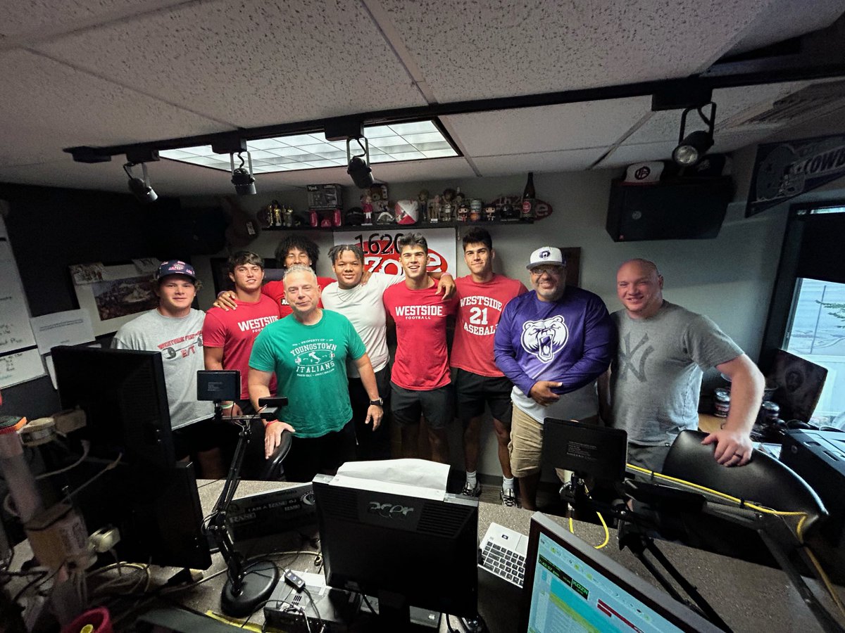 The Studio is packed with Warriors tonight!

6:30 <a href="/WestsideSball/">Westside Softball</a> <a href="/chloe_haberman/">Chloe Haberman</a> , <a href="/hadley_hansen14/">Hadley Hansen</a> K. Dumas and H. Miller
7:30 <a href="/WHS_WarriorFB/">Omaha Westside Warrior Football</a> <a href="/Coach_Limongi/">Coach Limongi</a> <a href="/JackWin76187992/">Jack Wing</a> <a href="/EckhardtRj/">Rj Eckhardt</a> <a href="/beauryan_/">Beau Ryan</a> <a href="/rezac_anthony/">Anthony Rezac</a> <a href="/CalebBenning1/">caleb</a> <a href="/teddyrezac/">Teddy Rezac</a> 
Plus, Shohei!

soundcloud.com/afterhours1620…?
