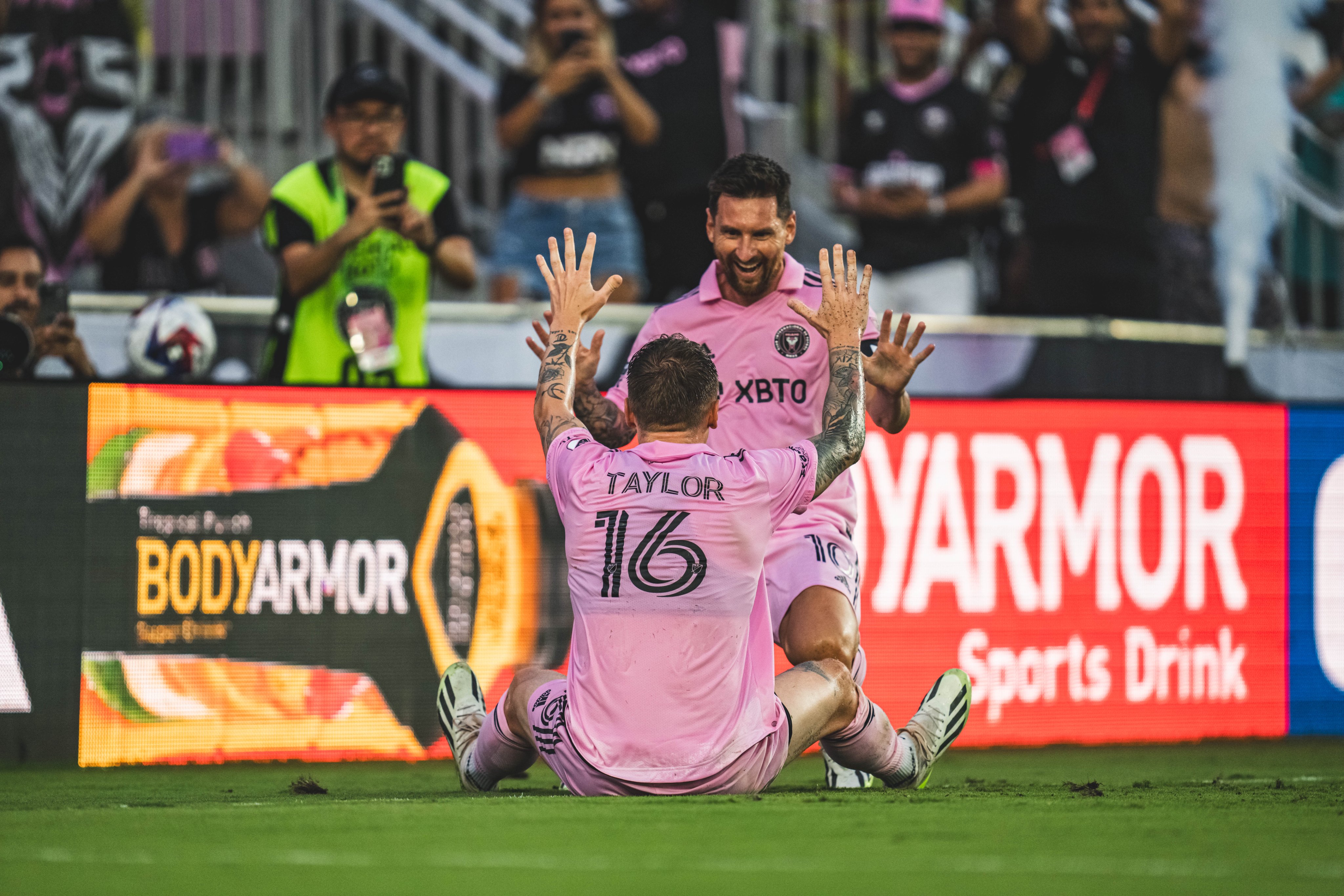 Messi ha brillado en su inicio como jugador del Inter Miami. Foto: Twitter @InterMiamiCF