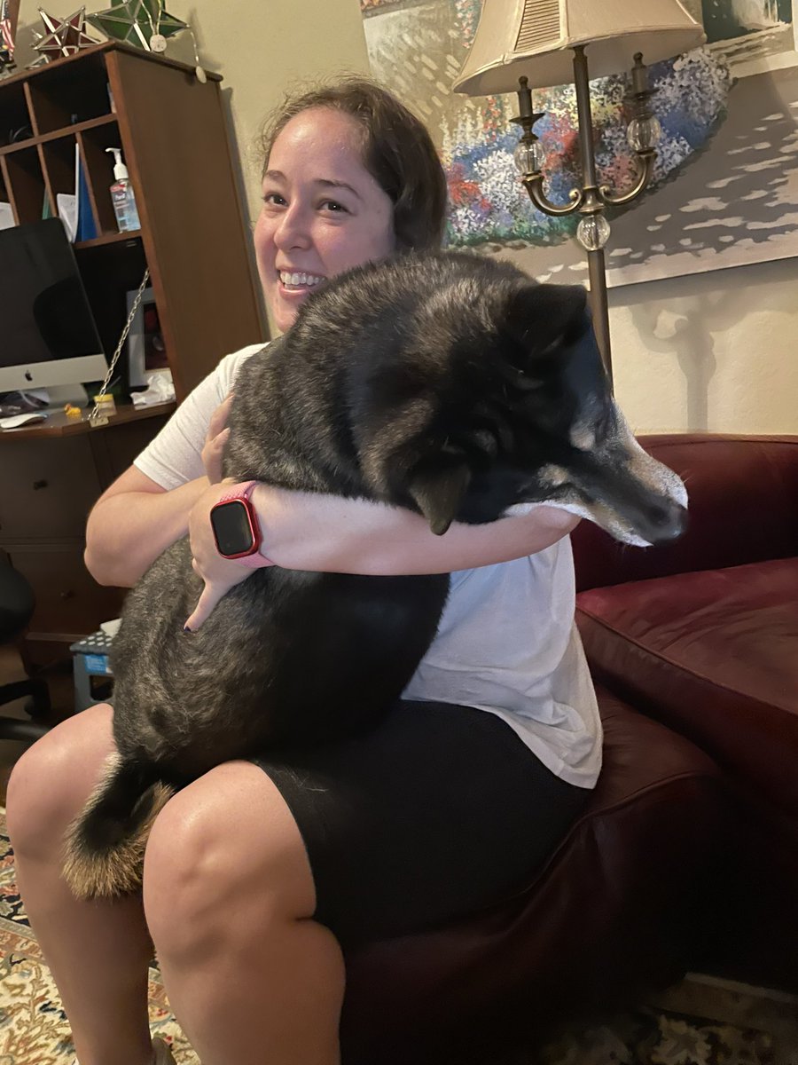 lilredalice1's tweet photo. #hasantwt #hasantwtselfieday #hasday 
Happy birthday 
My dog isn’t as floppy as Kaya https://t.co/HulbNig3fS