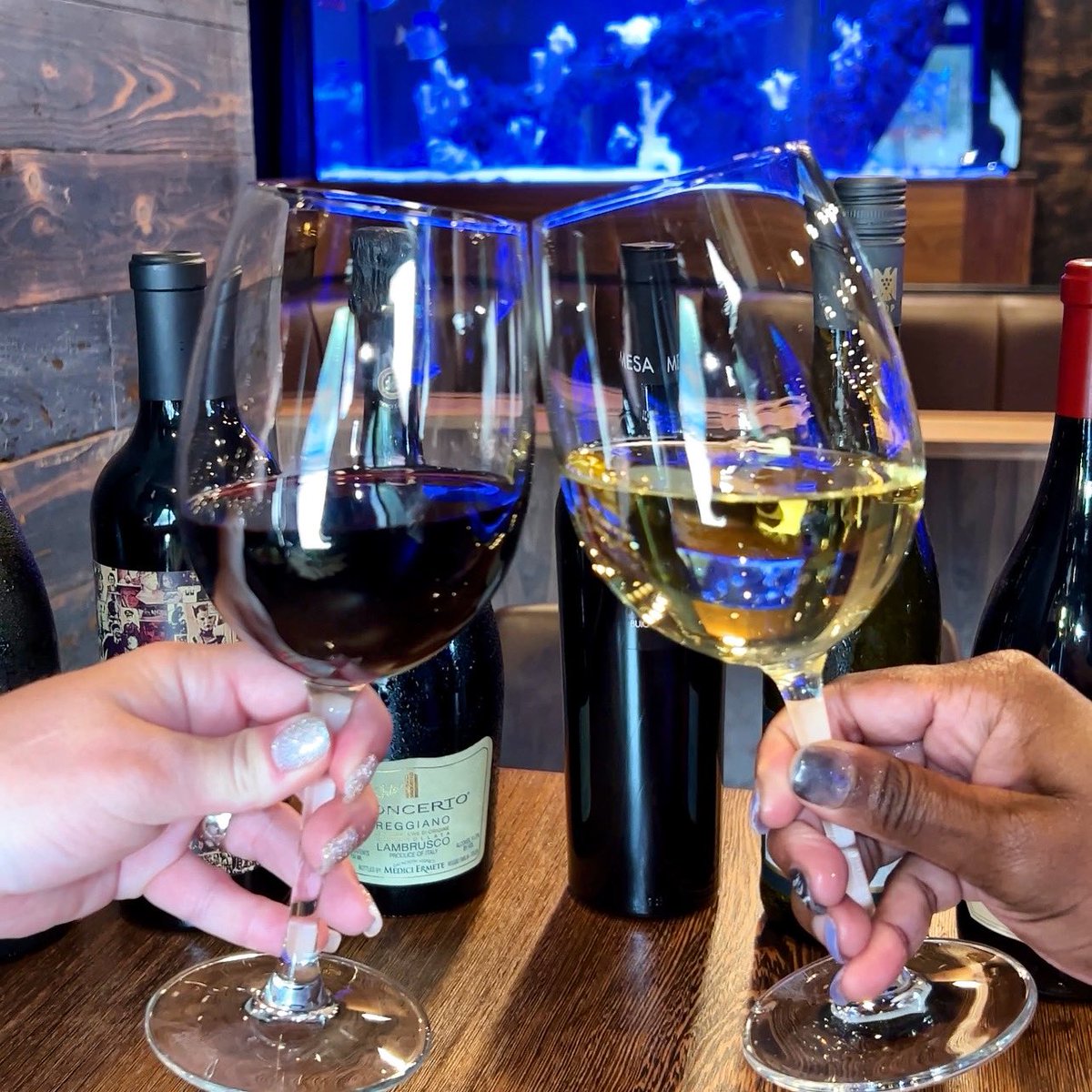 LostReefChicago's tweet photo. Half off select bottles of wine every Wednesday at Lost Reef Lounge! 🍽️🍷 Enjoy the perfect midweek treat when you order a signature dish! #GetLost #LostReefLounge

Reservations at https://t.co/RoGJ0o7BS8 https://t.co/KiLm1W2jcE