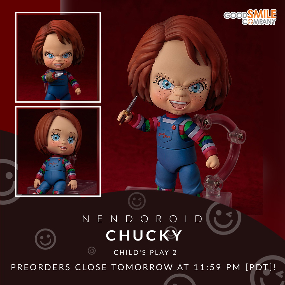 Chucky Ruller Bring a little bit of fear to your collection with Nendoroid Chucky ...