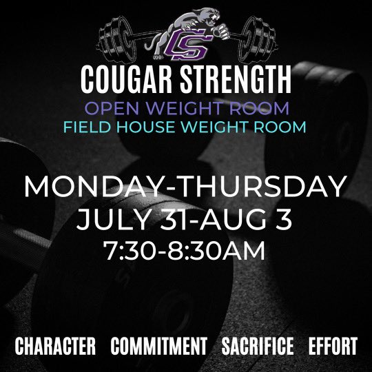 CStatTF's tweet photo. 💪OPEN WEIGHT ROOM🦵

Elite Camp may be ending, but the😤 never stops… keep pushing to the NEXT LEVEL 📈

See ya next week‼️ https://t.co/Psg0wJQfUM