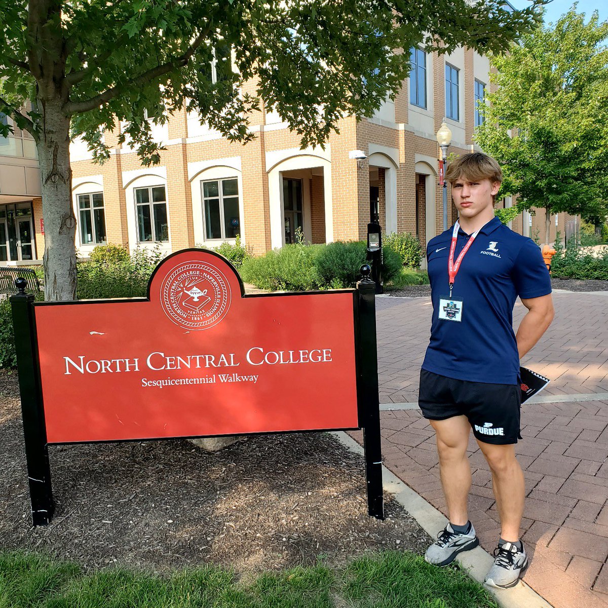 After an outstanding visit and talk with @CoachDierking I am grateful to have received the opportunity compete at the next level from @football_ncc can’t wait to return for a gameday! @williehayes47 @EDGYTIM @LemmingReport @nexgenscouting @LemontAD @lemont_football