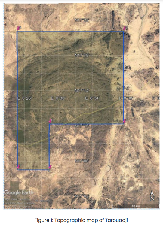 enrg_elements's tweet photo. $EEL.ax is pleased to announce the commencement of ground reconnaissance work at its newly acquired Tarouadji 2 exploration permit in the Agadez region of Niger covering a vast area of 499.7km2

Read more: https://t.co/VJTO6aJHt4

$EELFF $EEL #energytransition #Niger https://t.co/C17c4cric6