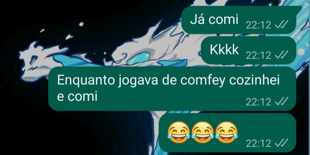 Comfey tem os seus prós tb kkkkkk