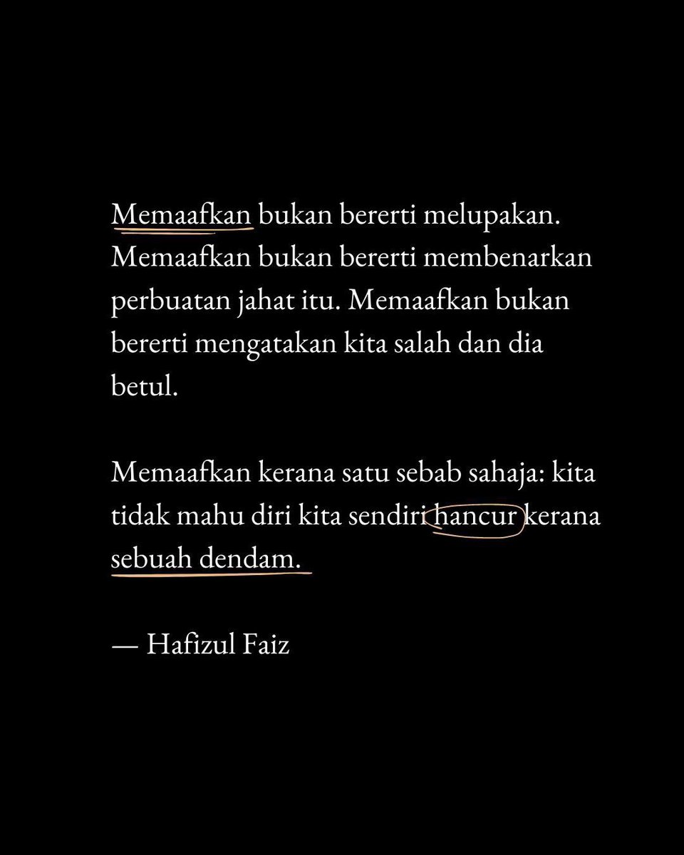 iamhafizulfaiz's tweet photo. Tentang memaafkan...

 #tentangdewasa #tentangpergi https://t.co/NsPIb8Poea