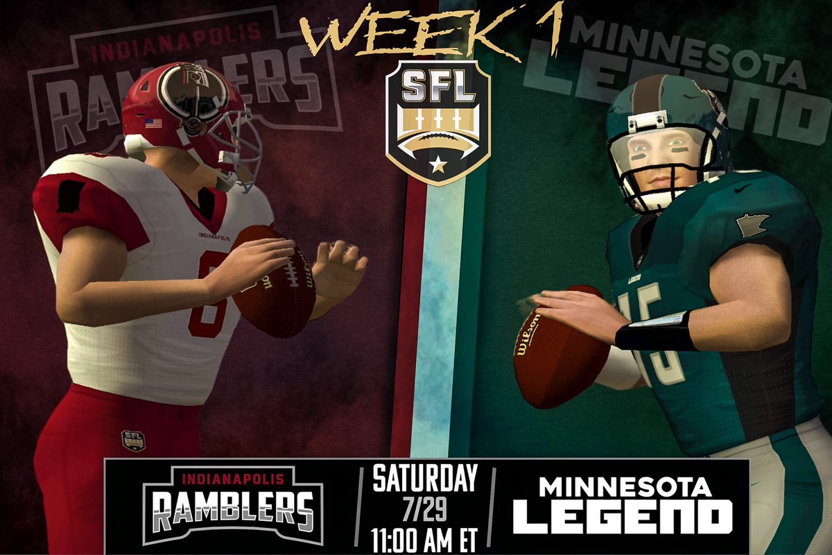 Minnesota Legend - Official SFL Team tweet media