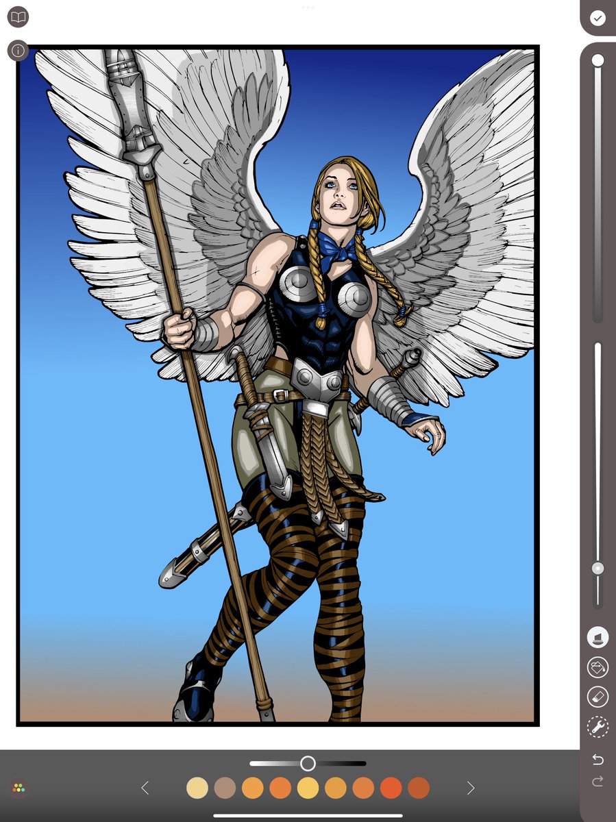 PaigeChristineR's tweet photo. Got a few more things done today.
#marvel #coloryourown https://t.co/jeRomrz3Rm