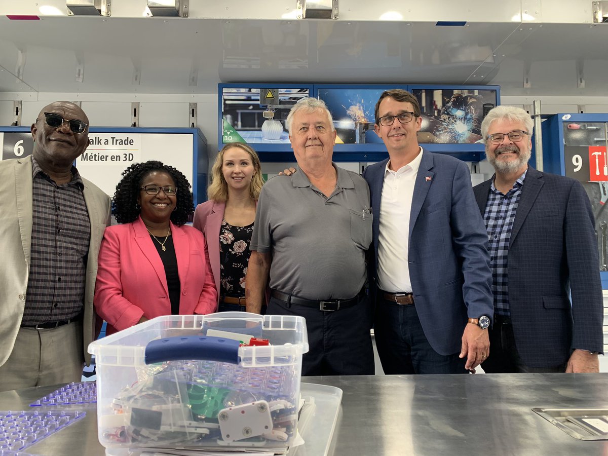 skillsontario's tweet photo. We thank Minister @MonteMcNaughton and the provincial government for investing in the skilled workforce of tomorrow. These mobile units will hit the road in 2024. https://t.co/M5aZFcyzmh