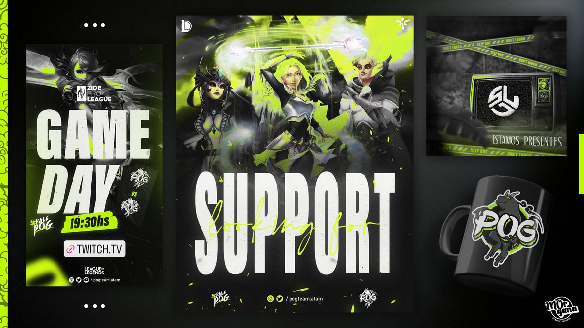 Les  comparto algunos diseños realizados a <a href="/PoGTeamLatam/">POG Team</a> 🐸

Me das RT🔃?🥺

#eSports #LeagueOfLegends #leagueoflegendsart  #designesports #diseñoesports #leagueoflegendslatam