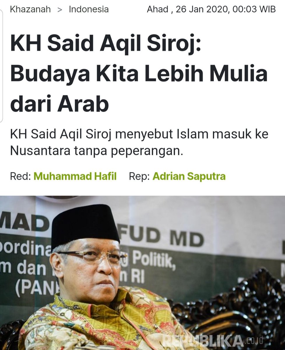 Dengarkan baik baik drun !!!
Budaya kita lebih mulia dari budaya Arab.
Budaya kita cinta damai dan ANTI KEKERASAN.