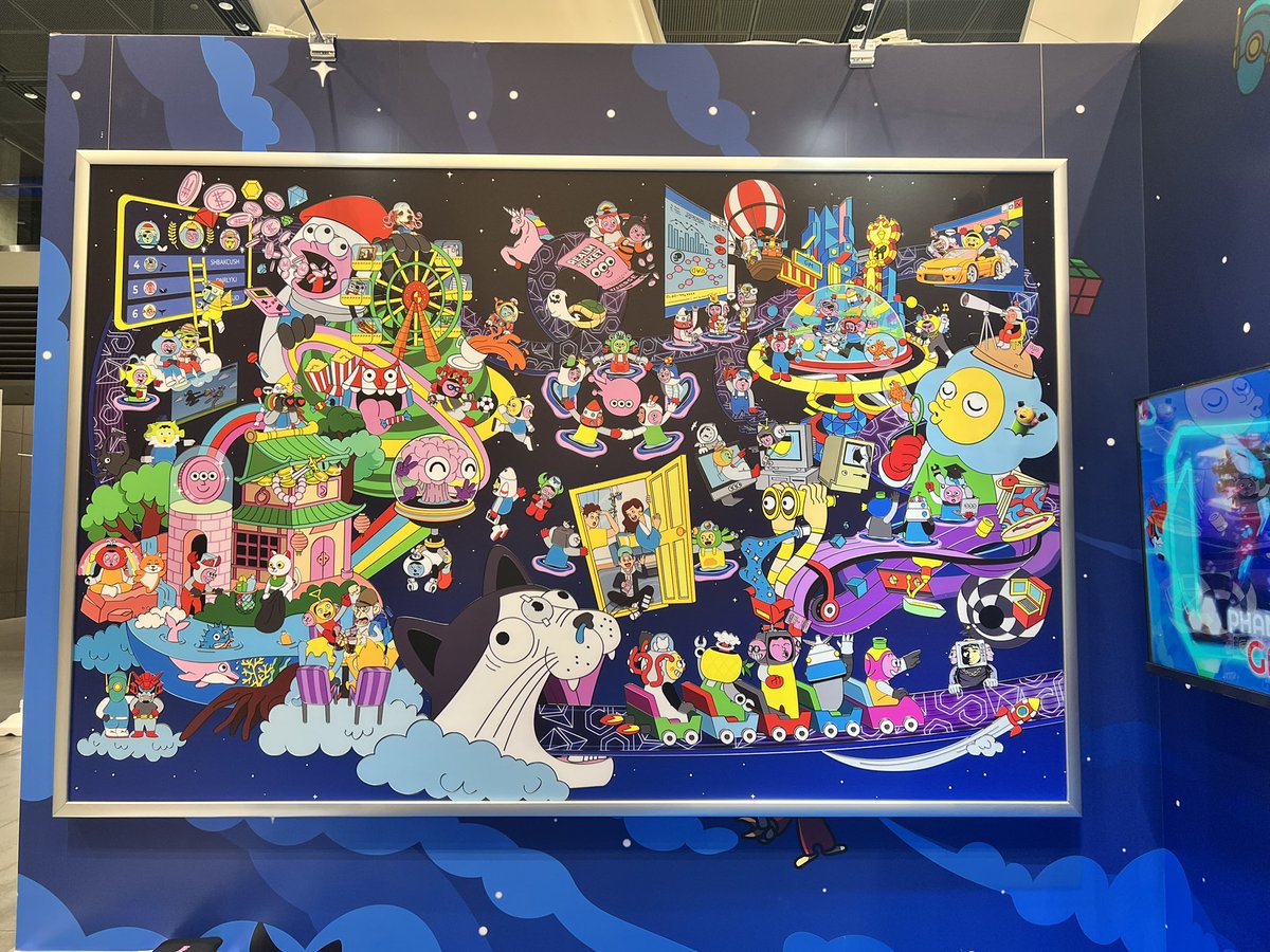 huni_crypto's tweet image. Our artwork is also displayed in the booth of @MocaverseNFT at @WebX_Asia 

Plz visit Mocaverse booth and experience the highest quality 2.5D Metal Canvas Art that we make!
@GASHO_2_0 @animocabrands #WebX2023