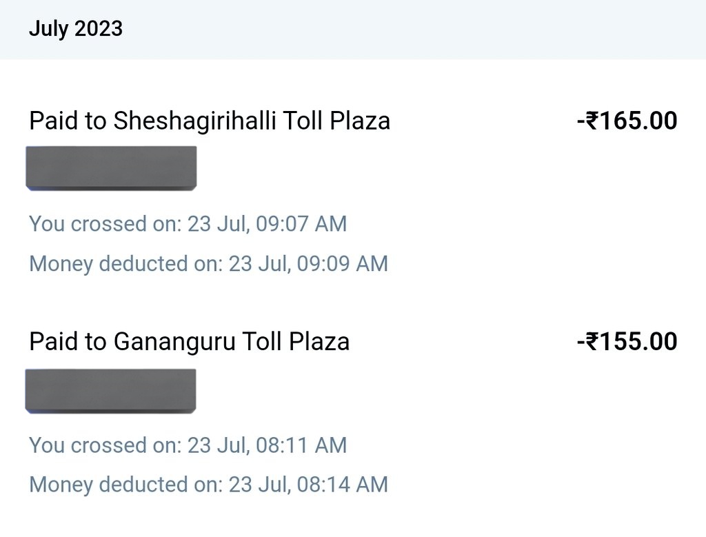 ಮಾನ್ಯ ಪ್ರತಾಪ್ ಸಿಂಹ ರವರೇ ನಿಮ್ಮ ಕೊಡುಗೆಯಾದ ಮೈಸೂರು - ಬೆಂಗಳೂರು Express Way ನಲ್ಲಿ ಸದ್ದಿಲ್ಲದೆ Toll ದರವನ್ನು ದುಪ್ಪಟ್ಟು ಮಾಡಿದ್ದೀರ. ಆದರೆ ಎಲ್ಲೂ ಅದರ ಬಗ್ಗೆ ಪ್ರಸ್ತಾಪವಿಲ್ಲ.
ರಾಜ್ಯದಲ್ಲಿ ಕಾಂಗ್ರೆಸ್ನವರು ಲೂಟಿ ಮಾಡುತ್ತಿದ್ದಾರೆ ಎನ್ನುವ ನೀವು ಮಾಡುತ್ತಿರುವುದು ಅದನ್ನೇ.

One-way Toll charges - Rs. 320

<a href="/mepratap/">Prathap Simha</a>