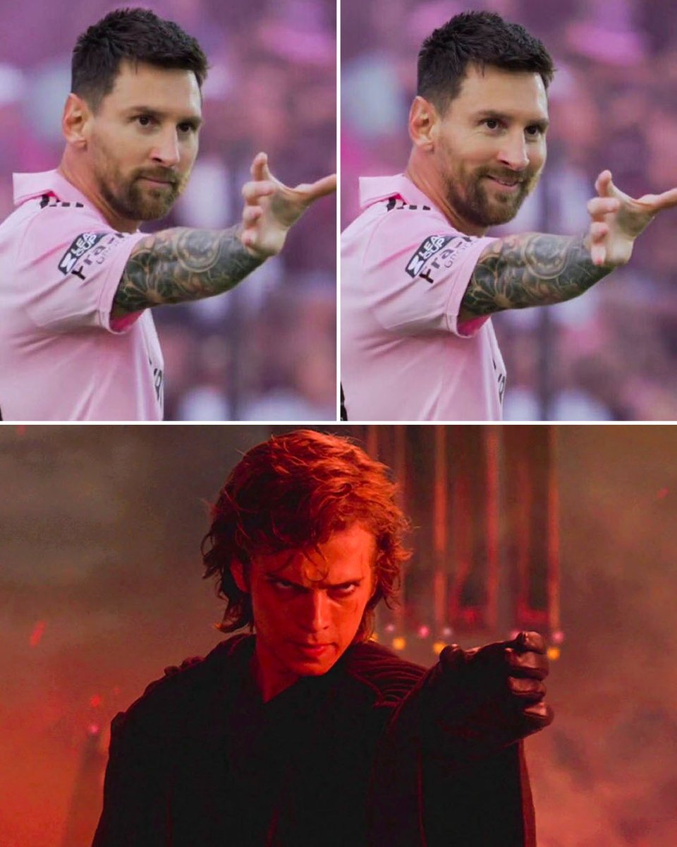 SportsCenter's tweet image. Miami Messi in his villain era 😅