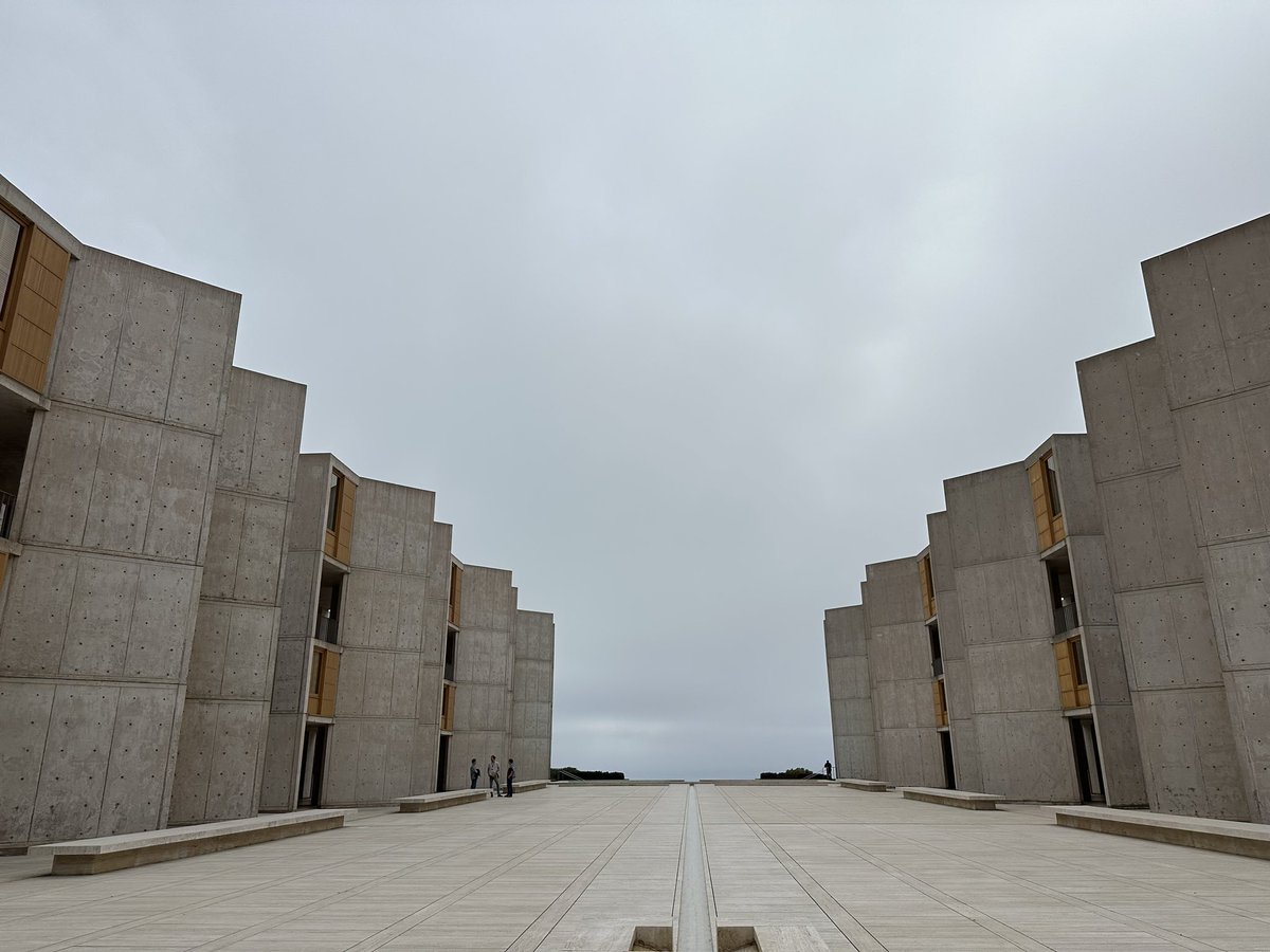 Great to be back to the Salk Institute to see my scientific heroes, celebrate their lives and achievements, and learn great science! https://t.co/gpYqbi8EiS