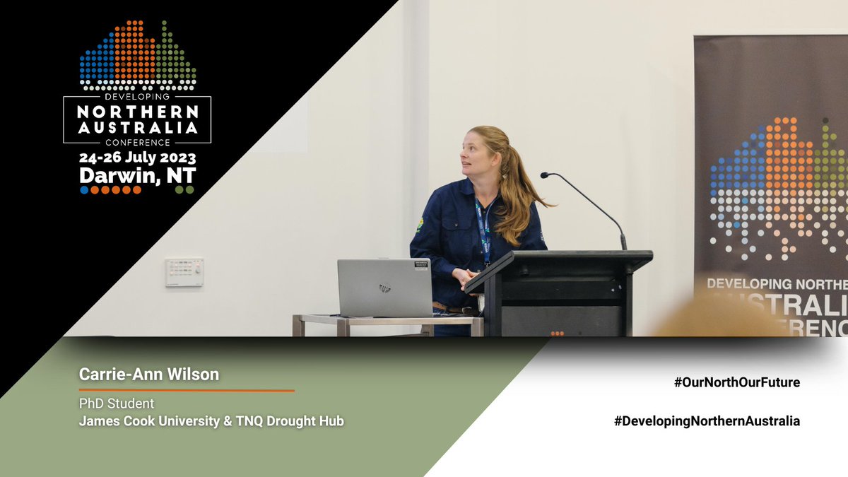 Developing Northern Australia (@developnorthaus) on Twitter photo Carrie-Ann Wilson <a href="/jcu/">James Cook Uni</a> <a href="/TNQDroughtHub/">TNQ Drought Hub</a> introduces an emerging research project aimed at understanding and supporting decision-making in AgTech adoption by graziers. #DNA23 #DevelopingNorthernAustralia Carrie-Ann Wilson <a href="/jcu/">James Cook Uni</a> <a href="/TNQDroughtHub/">TNQ Drought Hub</a> introduces an emerging research project aimed at understanding and supporting decision-making in AgTech adoption by graziers. #DNA23 #DevelopingNorthernAustralia