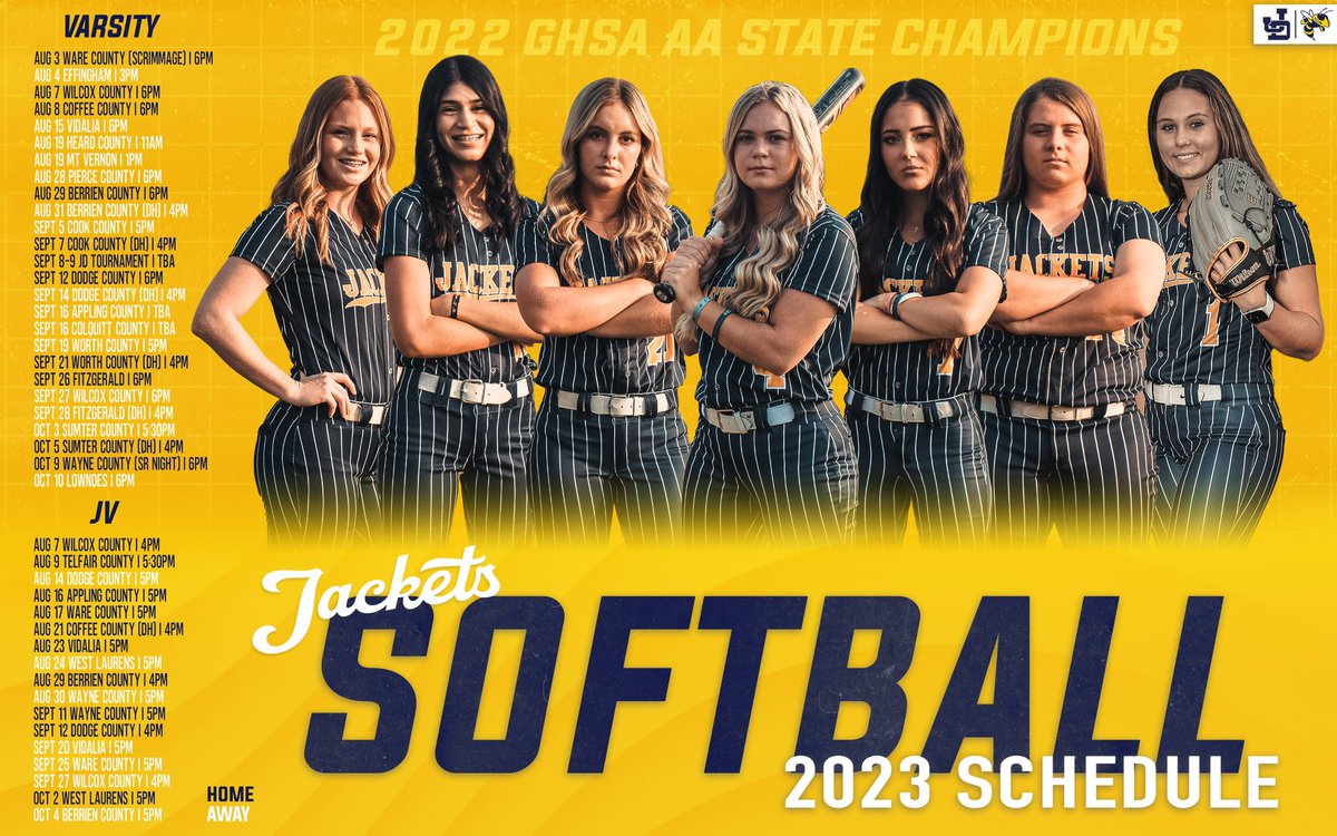 Jeff Davis Yellow Jacket Softball (@jdladyjackets) on Twitter photo 