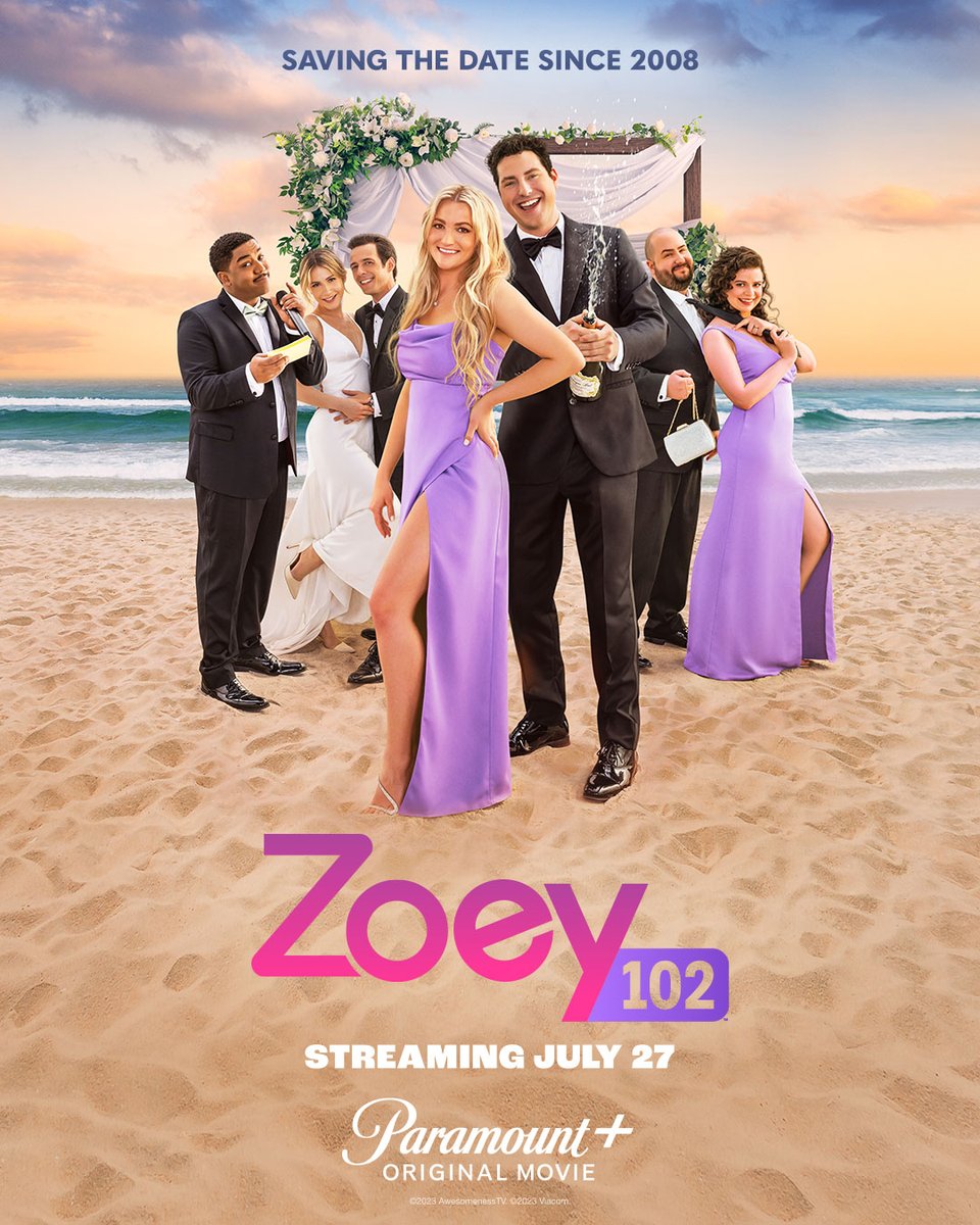 Are you ready? Zoey 102 premieres July 27! Prepare for the reunion of a lifetime and go back to where it all began in Zoey 101. You can rev up your streaming marathon by using a device with our Skip Intro feature. 🛵 Check the list of supported devices at prmntpl.us/SkipIntroHelp.