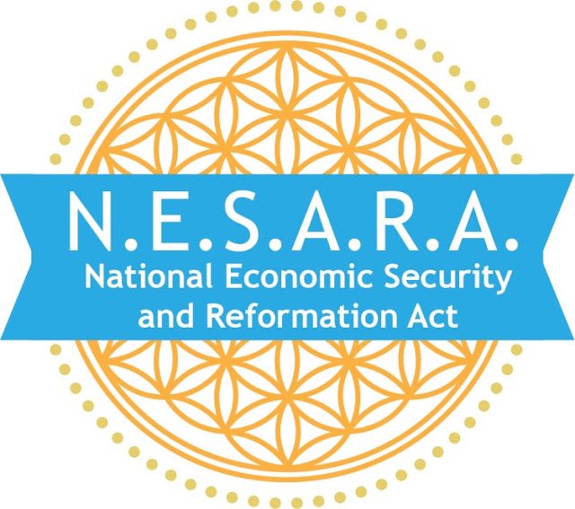 zadokq244514's tweet image. The National Economic Security & Reformation Act 🇺🇸
•A “jubilee” or a forgiveness of national debt, due to illegal banking and government activities.
•Abolishes the income tax.
•Abolishes the IRS.
•Reinstates the original Title of Nobility amendment.
#NESARA