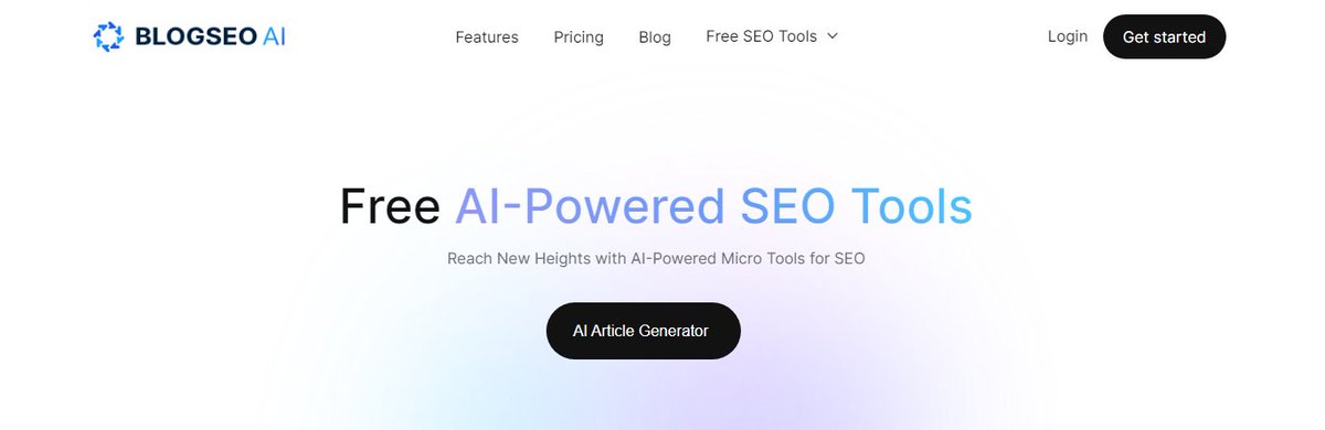 Check out @BlogSEOAI, the AI writer that generates captivating, SEO-ready blog articles based on your keyword ideas