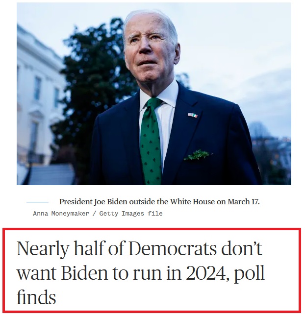 MY MISSION TO HAVE BIDEN DROP OUT

I'm doing everything in my political power to make sure Joe Biden isn't the Democratic nominee, and that voters have other, better choices. 

Sure, I'm just one guy, but I'm doing what I can. 

I've had conversations with all of his challengers,