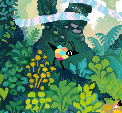 I put my four most recent illustrations up on my redbubble as prints or posters if you're interested! I also apparently drew mite facing to the right in all four of them oops