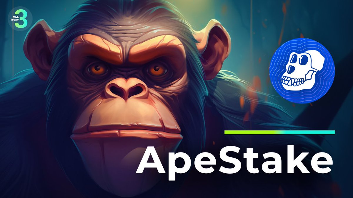 im_serPAI's tweet photo. 1/ 🚀🌐 Welcome to the #ApeStake universe, a unique stacking protocol for ApeCoin and Bored Ape Yacht Club NFTs.
ApeStake is now available in the f(x)Wallet by @FUNCTIONX_IO!
@ApeStake @BoredApeYC #apecoin #BAYC #MAYC #apestake #APE #apestaking #W3T
🧵👇 https://t.co/Sj1uu8AFYg