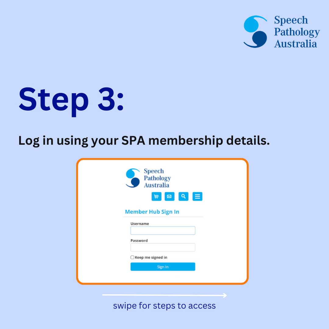 SpeechPathAus's tweet photo. Did you know you can access Member Hub on your mobile phone? Download the app now to stay in the loop!
#WeSpeechies #SLPeeps #slp2B #slp #slpbloggers https://t.co/5Bw15ejCVN