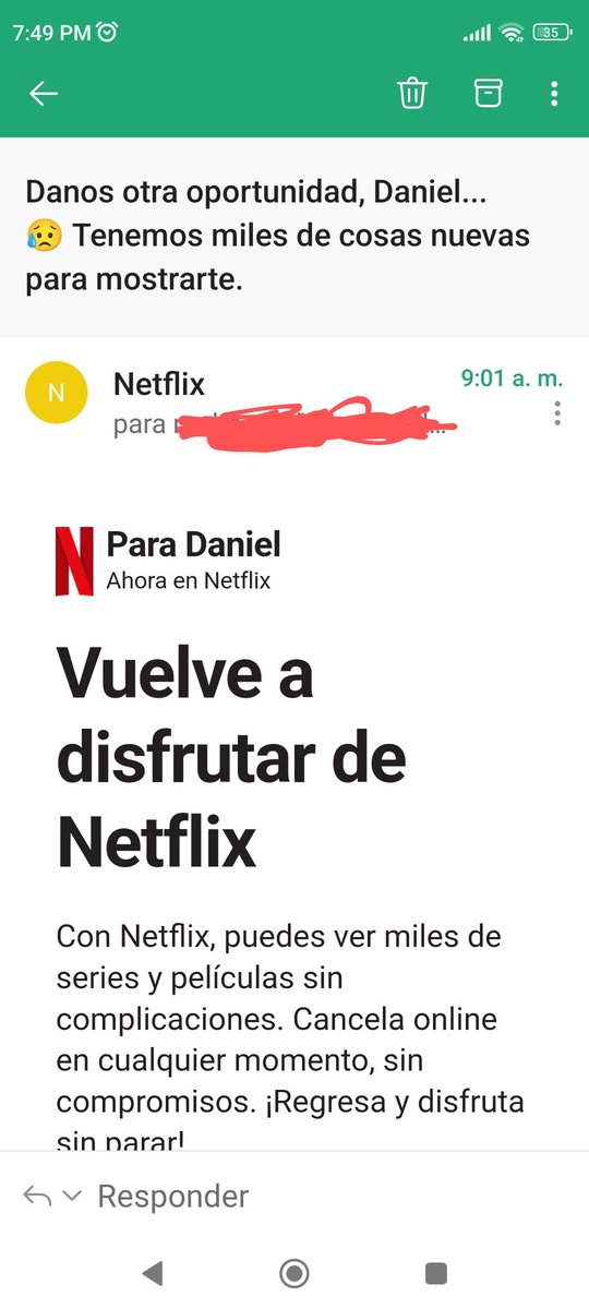 plastikman007's tweet photo. @NetflixLAT Alguien regresó a rogar arrastrándose.... Pero la verdad tengo mes y medio que cancelé la suscripción por abusivos y la verdad ni he extrañado Netflix ya que tengo otras plataformas... #adiosNetflix https://t.co/cTIMnv8ayx