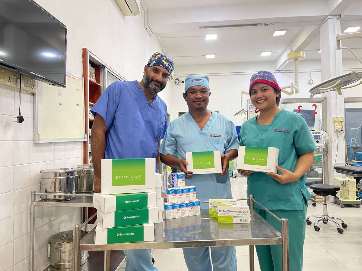 New post: "Thank you Biocomposites!"  Biocomposites, a pioneering company in the UK, donates Stimulan to help CSC treat bone infections
Full article on our amazing donor portal: csc.org/thank-you-bioc… #csc #globalsurgery