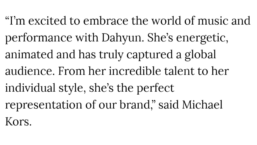 😍🫶

DAHYUN GLOBAL BRAND AMBASSADOR
#DahyunGlobalAmbassador 
#MichaelKorsXDahyun 
#MICHAELKORS 
@JYPETWICE