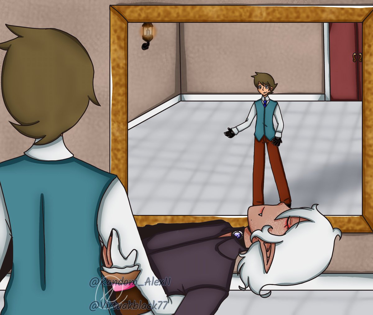 Random_Alex11's tweet photo. 'The Night I Discovered what you... Are...'
BASED ON THAT ONE VAN HELLSING SCENE
#ProfessorLaytonClive #ProfessorLaytonoc #ProfessorLayton #professorlaytonandtheunwoundfuture #CliveDove #Clive #FutureLuke #oc #selfinsert #selfship #ocxcanon https://t.co/NiKlU31fMc