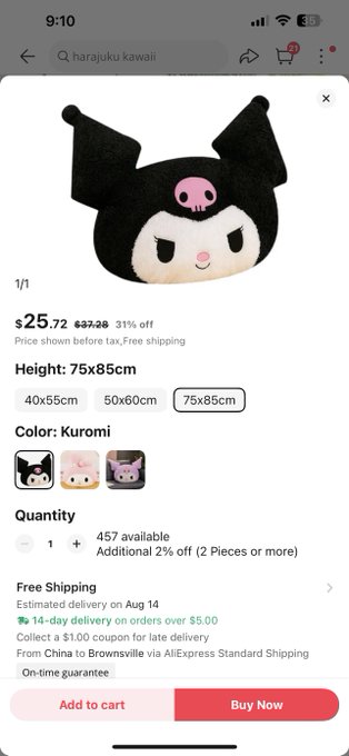 Someone get me this plushie 🫣🫣🫣 https://t.co/mRSdz1Ej0J