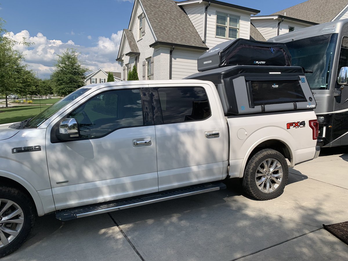 I’ve got to give a shoutout to <a href="/GETFLATED/">FLATED</a> for their products. This summer I took a long road trip in my RV. Storage is always at a premium, so I wanted to maximize space in my truck (tow vehicle). I got both the Air Topper and Air Carrier and they worked like a charm!