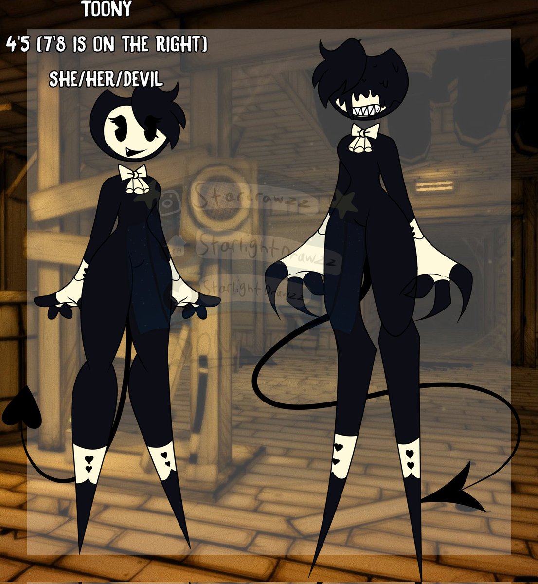 StarlightDrawzz's tweet photo. I have no caption lmao #Bendy_and_the_Dark_Revival #bendyandtheinkmachine #bendyoc https://t.co/D6NdnE3DqJ
