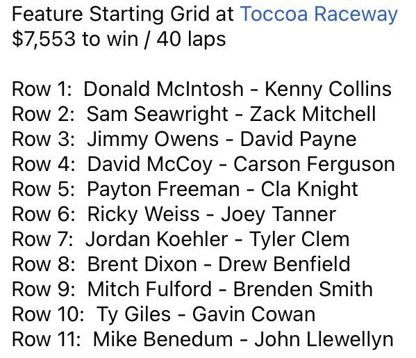 Southern Nationals Series (@sonationals) on Twitter photo 