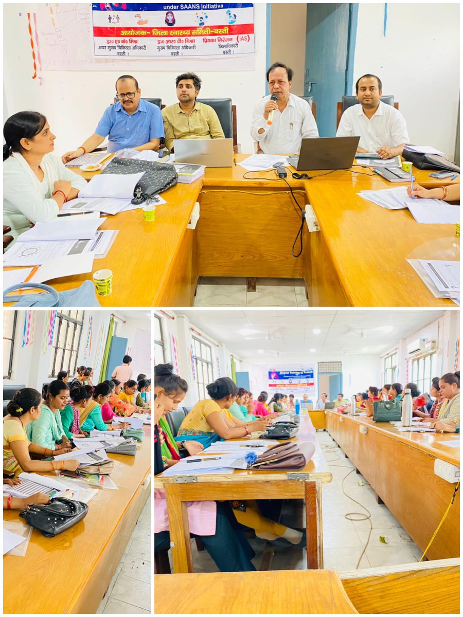 DhsBasti1's tweet photo. Started 2nd Batch SAANS Training in the Presence of ACMO Sir,DPM Sir , Divisional Health Coordinator Unicef, Trainer Dr Asutosh Sharma . Maternal Health Consultant https://t.co/JGb7xjcX7i